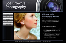 Show off your photos with this sleek template