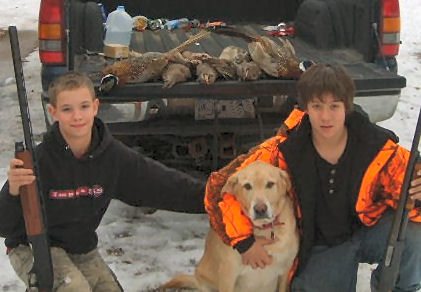 First Pheasant Hunt