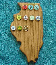 Illinois Pin Plaques