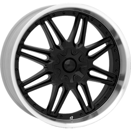 American Racing series 328 Cartel Black