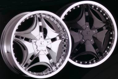 FINISHES: BLACK, HYPER BLACK, SILVERand CHROME