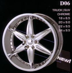DIP D06 TRUCK | SUV CHROME