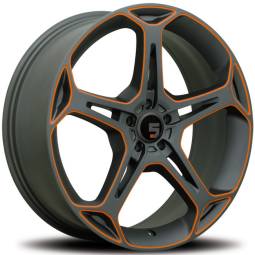 501 Gunmetal Orange