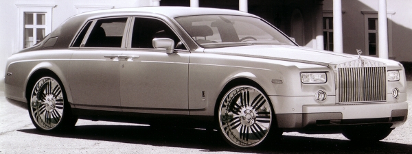 2005 ROLLS ROYCE PHANTOM on 24 inch P.MILLER PM504
