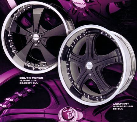 CUSTOM COLOR ONE PIECE WHEELS