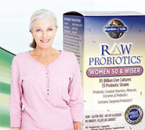 RAW Probiotic Women 50 & Wiser from Garden of Life