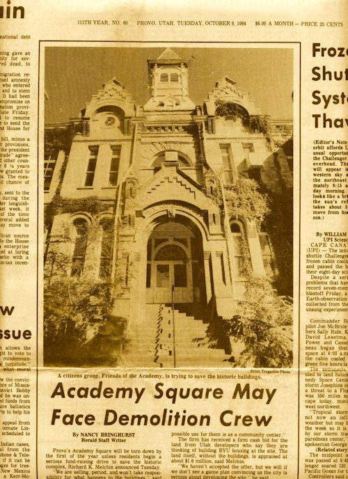 BYA History On the Brink ~ 1984