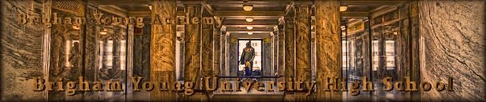 Brigham Young High Banner No. 29 - 147