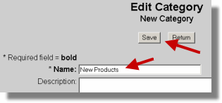 Add a new category