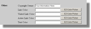 Copyright information