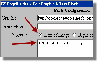 Enter data in fields